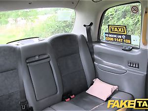 fake cab Golden douche for sizzling chick followed anal invasion intercourse